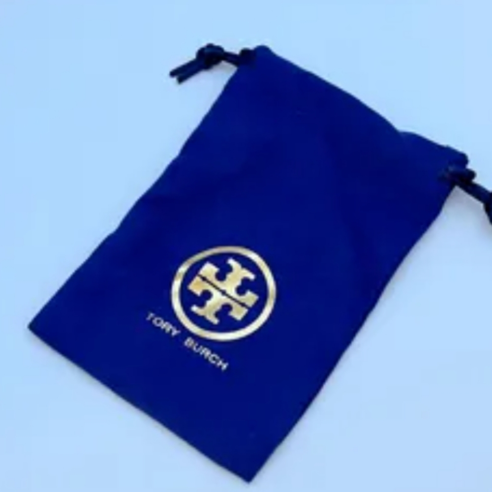 NWOT Toryburch Stud Earrings With DUSTBAG - Picture 3 of 6